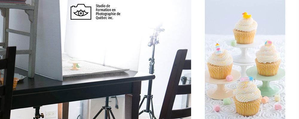 L'atelier photo studio portatif - Studio de Formation en photographie de Québec