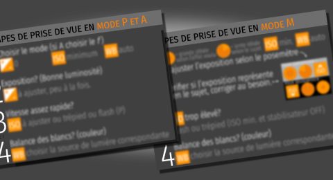 Article sur les cartons des étapes de prise de vue -Studio Formation